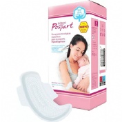 Indasec Pospart Compresas 100% Algodón Normal con alas (10 ud)