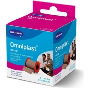 Esparadrapo hipoalergico - omniplast tejido resistente (1 unidad 5 m x 5 cm)