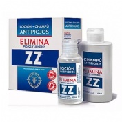 Zz locion + champu antipiojos (1 envase 100 ml +125 ml)