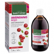 Arandano rojo cranberry jugo concentrado santiveri  1 envase 490 ml