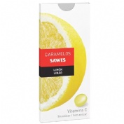 Sawes caramelos blister sin azucar (1 envase 22 g sabor limon)