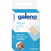 Aposito esteril adhesivo galeno aqua stop ultra 5 unidades 10 cm x 8 cm