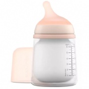 Suavinex Biberón Anticólico zero.zero 180 ml Tetina flujo lento (1 ud)