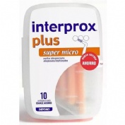 CEPILLO ESPACIO INTERPROXIMAL - INTERPROX PLUS (SUPER MICRO ENVASE AHORRO 10 U)