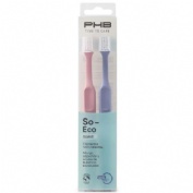 Cepillo dental adulto - phb time to care so eco (2 unidades suave duplo)