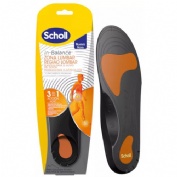 Plantillas zona lumbar - scholl in-balance (talla l 1 par)