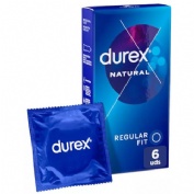 Durex natural plus - preservativos (6 u)