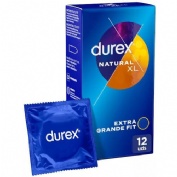 Durex Preservativos Natural XL (12 ud)