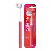 Balene by Bexident Cepillo dental adulto dureza Suave color coral