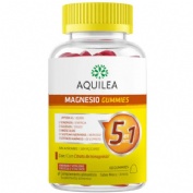 Aquilea magnesio gummies  60 gominolas sabor mora
