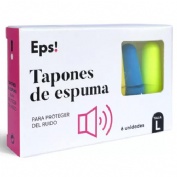 Tapones de espuma - eps! (6 unidades talla l)