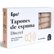 Tapones de espuma - discret eps! (6 unidades talla l)