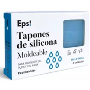 Tapones de silicona moldeables - eps! (6 unidades)