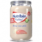 Nutribén Potito Pollo con arroz +6m (235 g)