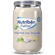 Nutribén Potito Verduritas con lenguado +6m (235 g)