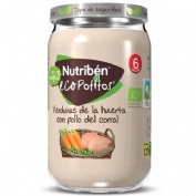 Nutribén Ecopotito Pollo de corral con verduras +6m (235 g)
