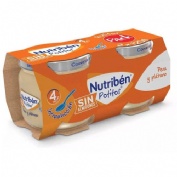 Nutriben potitos pera y platano (2 envases 120 g)