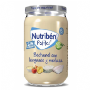 Nutriben potitos bechamel con lenguado y merluza  1 envase 235 g