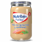 Nutriben potitos guiso garbanzos con pollo y ternera  1 envase 235 g