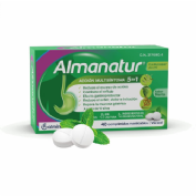 Almanatur Sabor menta 40 comprimidos masticables