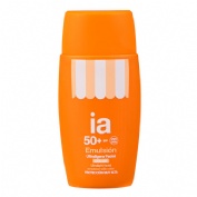 Interapothek emulsion solar ultraligera facial spf 50+  1 envase 50 ml color
