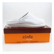 Zuecos - hankshoes relax (blanco talla 36)