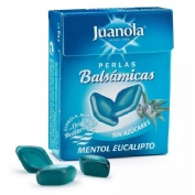 Juanola Perlas Balsámicas sabor Mentol Eucalipto (25 g)