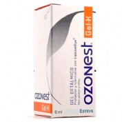 Ozonest gel k gel oftalmico 1 frasco 6 ml