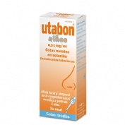 UTABON NIÑOS 0,25 mg/ml GOTAS NASALES EN SOLUCION, 1 frasco de 15 ml