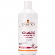 Ana María la Justicia Colágeno con Magnesio y Vitamina C Líquido sabor Cereza 1 Litro