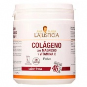 LaJusticia Colágeno con Magnesio y Vitamina C Sabor Fresa (350 g)