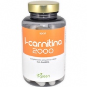 B. green l-carnitina 2000 mg  60 capsulas
