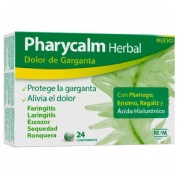 Pharycalm herbal dolor de garganta 24 comprimidos