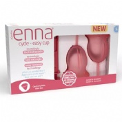 Enna Cycle Easy cup Copa menstrual 1 unidad talla S (con aplicador) 