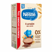 Nestlé Papilla 8 Cereales al cacao 725 g