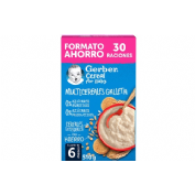 Gerber multicereales galleta 0% 0% azucares  1 estuche 510 g formato ahorro
