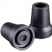 Contera baston - corysan (goma negra 2 u)