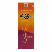 Media larga (a-f) comp normal 140 den - varisan silicona (talla 5 color negro)