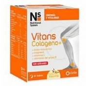 Ns vitans colageno+ (30 sobres 10,9 g sabor vainilla)