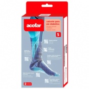Calcetin pie diabetico - acofar (talla s)