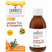 Zarbees jarabe familia tos y garganta 150 ml