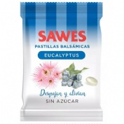 Sawes Pastillas Balsámicas sin azúcar bolsa 50 g sabor Eucaliptus