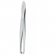 BETER Pinza de depilar punta cangrejo cromada ( 9.3 cm)