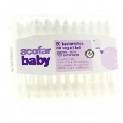 AcofarBaby Bastoncillos de seguridad Oidos (50 ud)