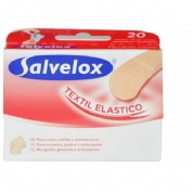 Salvelox Textile Elastic Apósitos Adhesivos (20 ud)