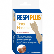 Respiplus Tira Adhesiva Nasal Piel 12 unidades