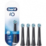 Cepillo dental electrico recambio oral-b io ultimate clean 4 cabezales color negro pack - oral-b io 