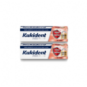 Kukident Pack Duplo Pro Firmeza al masticar Sin sabor 40 g x 2ud