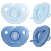 Chupete silicona - philips avent soothies (0-6 meses 2 unidades niño)