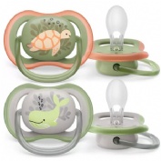 Chupete silicona philips avent ultra air 6 - 18 meses 2 unidades niÃ±o - philips avent ultra air